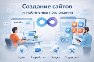 Создание сайтов и мобильных приложений: современные технологии цифрового присутствия