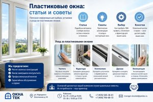 Статьи и советы о пластиковых окнах: как выбрать ПВХ-профиль, фурнитуру и правильно ухаживать за окнами